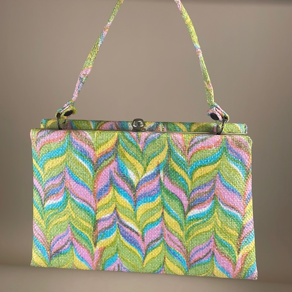 Ila of California woven mod 1960s Barbie purse